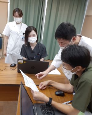 チーム医療 回診